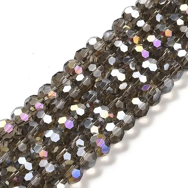 Electroplate Glass Beads Strands