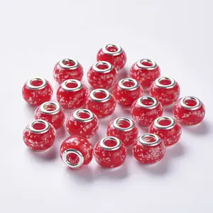 Handmade Luminous Lampwork European Beads