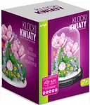 Kostky 624ks  - květiny
