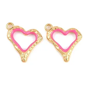 304 Stainless Steel Enamel Pendants