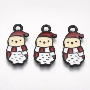 Spray Painted Alloy Pendants