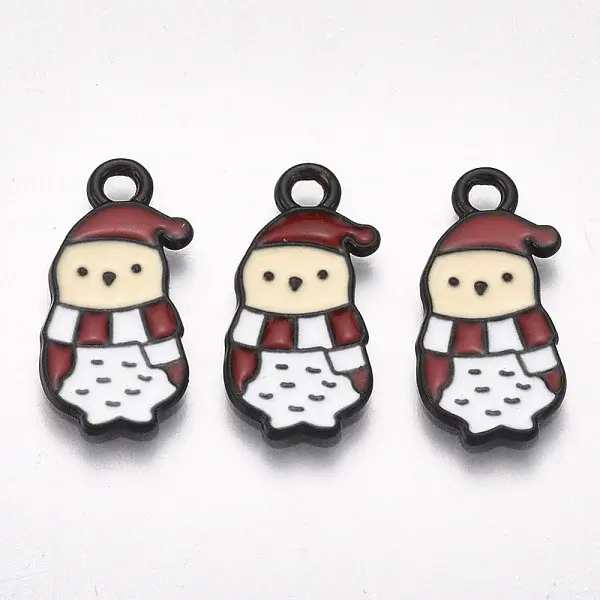 Spray Painted Alloy Pendants