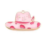 Rack Plating Alloy Enamel Pendants