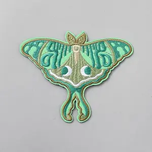 Butterfly Computerized Embroidery Polyester Iron on/Sew on Patches