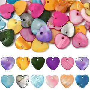 50Pcs Natural Freshwater Shell Charms