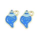 Ocean Alloy Enamel Pendants