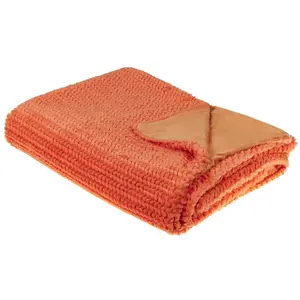 Beliani DEKA Oranžová Bjas 150/200 cm