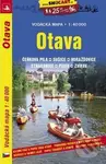 Otava vodácká mapa 1:40 000
