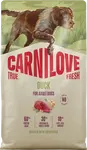 Granule CARNILOVE True Fresh pro dospělé psy kachna 4 kg