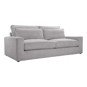 Fedve SOFA MIRELLA Bez funkce spaní, Světle šedá