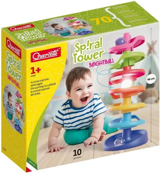 Spirálová věž pro kuličky (poškozené)