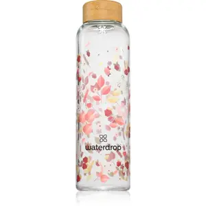 Waterdrop Glass Edition sklenená fľaša na vodu Flair 1 ks