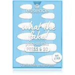essence WHAT THE FAKE! umělé nehty 02 bare white