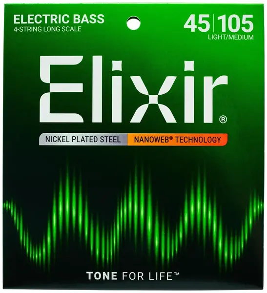 Elixir 14077 Light/Medium, Long Scale