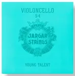 Jargar Violoncello Young Talent 3/4, Blue, Ball, Set