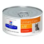 Hill's Prescription Diet c/d Multicare Urinary Care krmivo pro kočky - konzerva 156 g