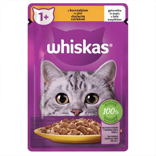 Whiskas kapsičky pro kočky - kuřecí 85 g