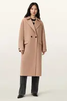 Kabát s prímesou vlny AllSaints SELLMA