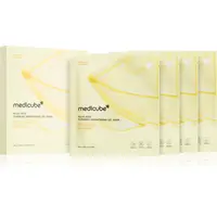 Medicube Kojic Acid Turmeric Brightening Gel Mask hydratačná a rozjasňujúca maska s gélovou textúrou 4 ks