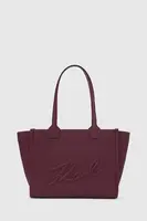 Kabelka Karl Lagerfeld K/SKUARE vínová barva, A4W30258