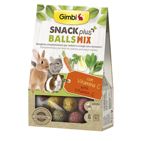 Gimbi Snack Plus Balls mix 50 g