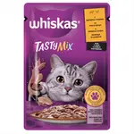 Whiskas Tasty Mix krmivo pre mačky v kapsičkách - jahňacie, morčacie 85 g