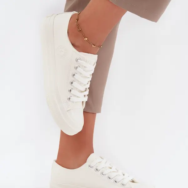 BIG STAR SHOES Zateplené Nízké Tenisky Dámské Big Star