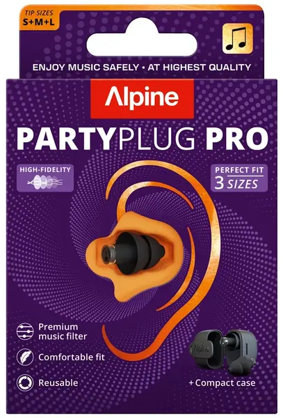 Alpine Partyplug Pro Black