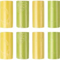 Flamingo sáčky na psí exkrementy - lemon 8 x 15 ks