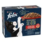 Felix Deliciously Sliced domácí výběr v aspiku 12 x 80 g