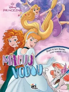 Maľuj vodou Princezné