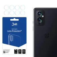 4x Sklo na kameru 3mk pre OnePlus 9 - Transparentná H20553