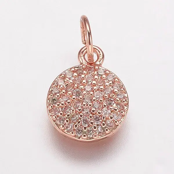 Brass Cubic Zirconia Pendants