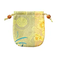 Chinese Style Brocade Drawstring Gift Blessing Bags