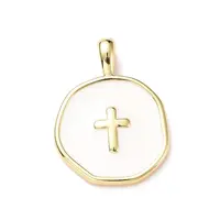 Brass Enamel Pendants