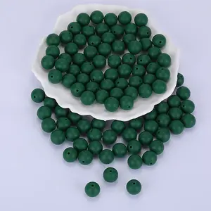 Round Silicone Focal Beads