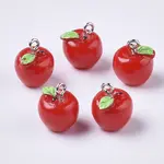 Apple Resin Charms