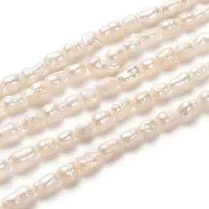 Natural Cultured Freshwater Pearl Beads Strands