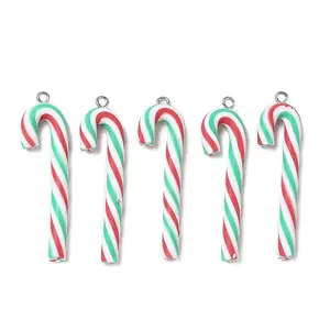 Handmade Polymer Clay Big Pendants