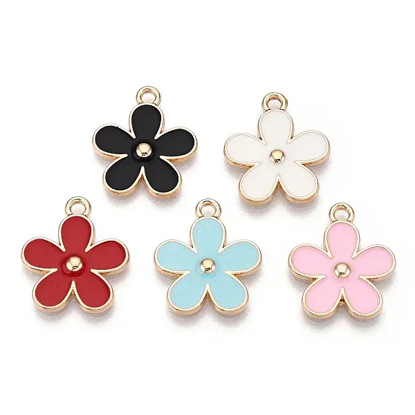 Alloy Enamel Pendants