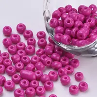 Baking Paint 6/0 Glass Seed Beads