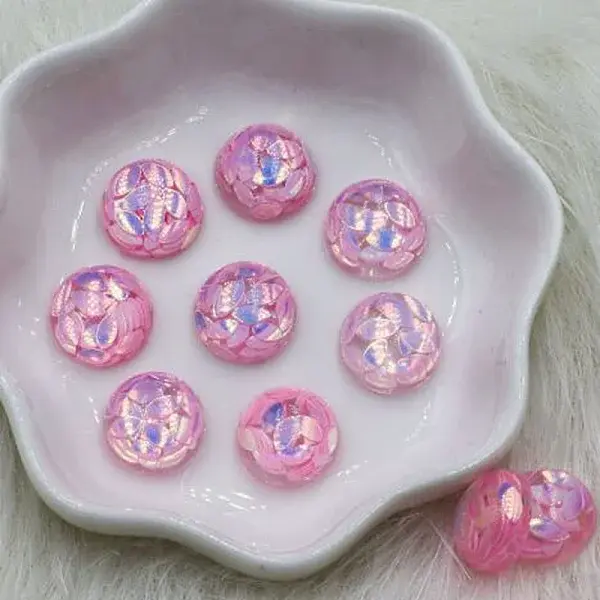 Transparent Resin Cabochons