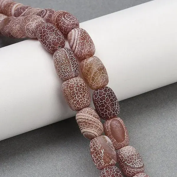 Natural Weathered Agate Beads Strands