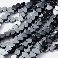 Non-magnetic Synthetic Hematite Beads Strands