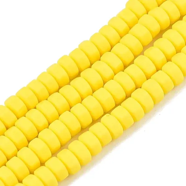 Handmade Polymer Clay Beads Strand