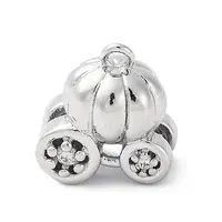Brass Pave Cubic Zirconia Pendants