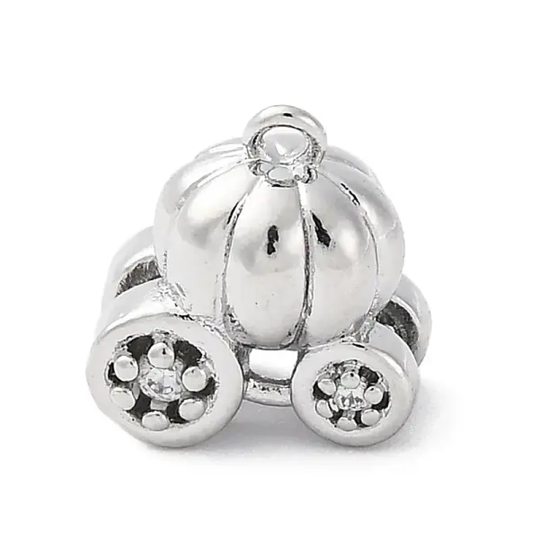 Brass Pave Cubic Zirconia Pendants