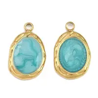 304 Stainless Steel Enamel Pendants