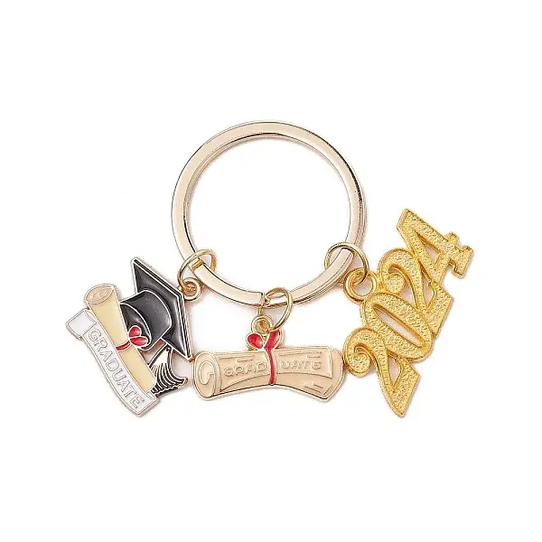 Alloy Enamel Keychains