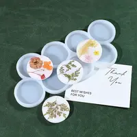 Flat Round DIY Silicone Molds